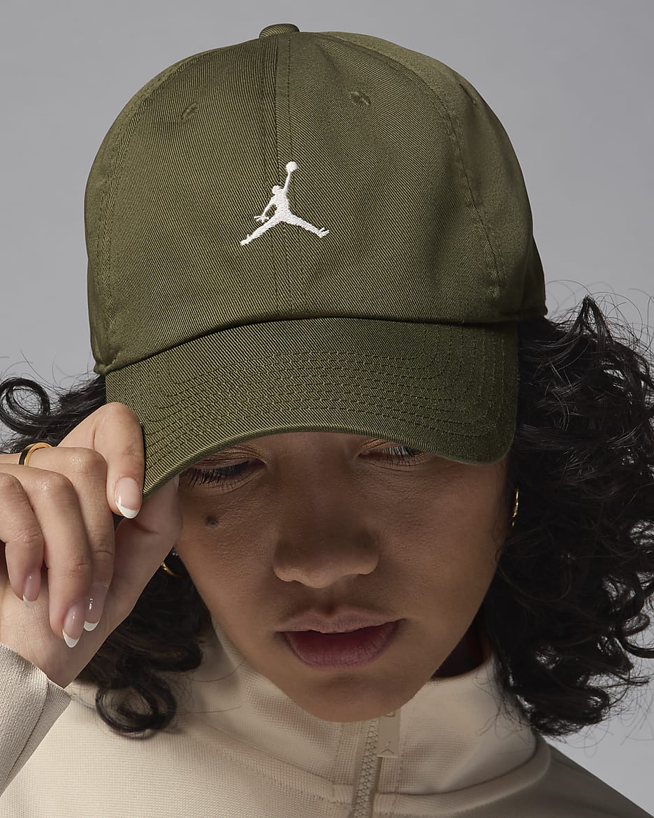Jordan Club Unstructured Curved Bill Hat. Nike UK